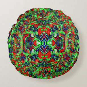Native Dance..... Round Cushion