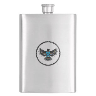 Native Eagle Hip Flask