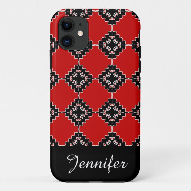 Native ethnic pattern Case-Mate iPhone case (Back)