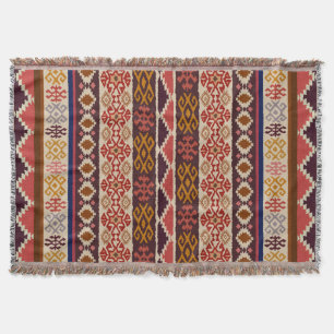 native,ethnic pattern throw blanket