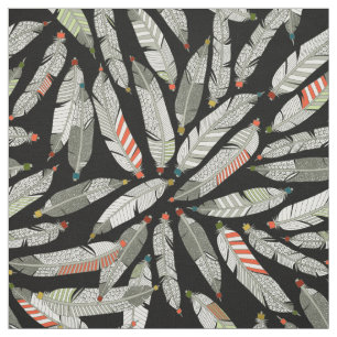 native feathers fabric