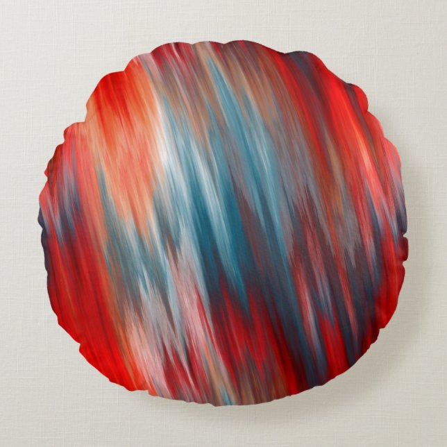 Native Fire Round Cushion (Front)