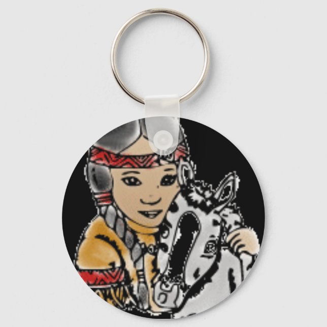 Native Friends Key Ring (Front)