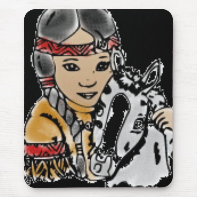 Native Friends Mousepad (Front)