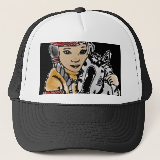 Native Friends Trucker Hat (Front)