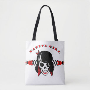 Native Girl Tote Bag