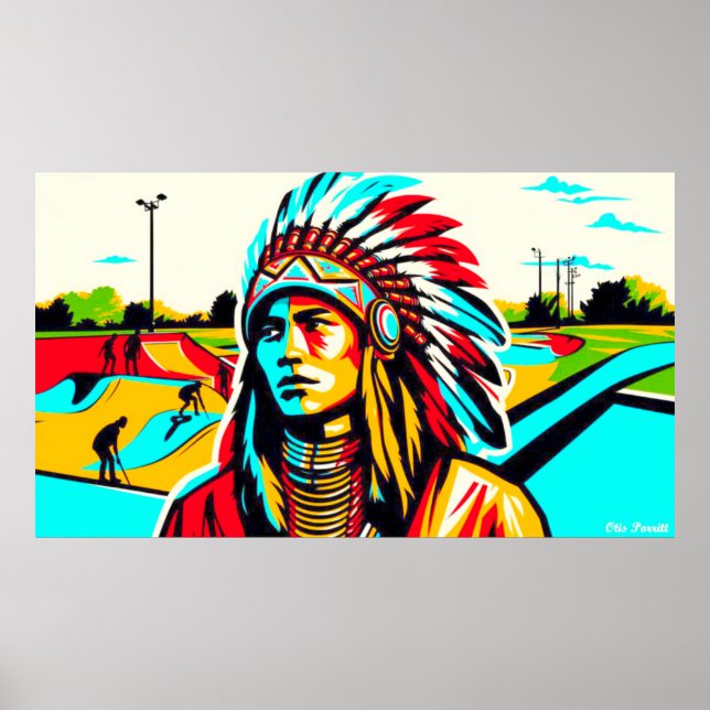 NATIVE HERITAGE MONTH-WARRIORS 12 POSTER (Front)