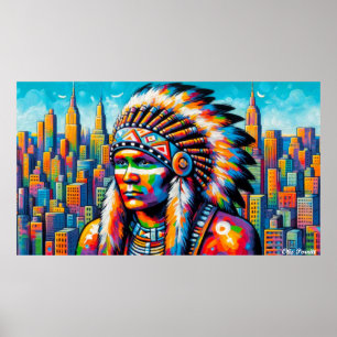 NATIVE HERITAGE MONTH-WARRIORS 22E POSTER