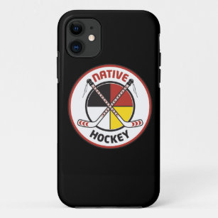 Native Hockey Phone Case