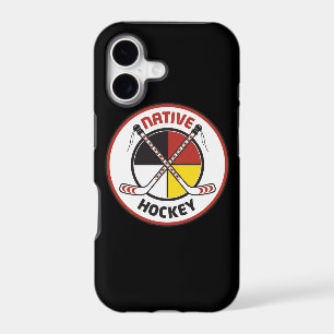 Native Hockey Phone Case