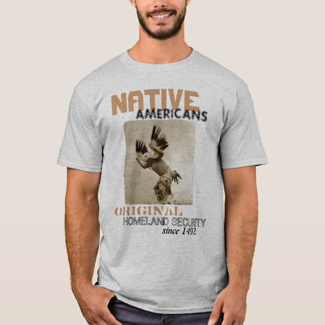 Native Homeland Security T-Shirt (Front)