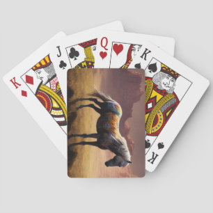 Native Horse Playing Cards