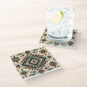 Native Inspiration  Glass Coaster