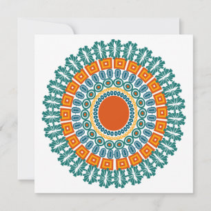 Native-Inspired invitation, customise Invitation