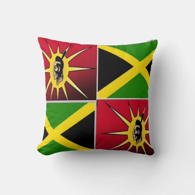 Native jamaican mojo pillows (Front)