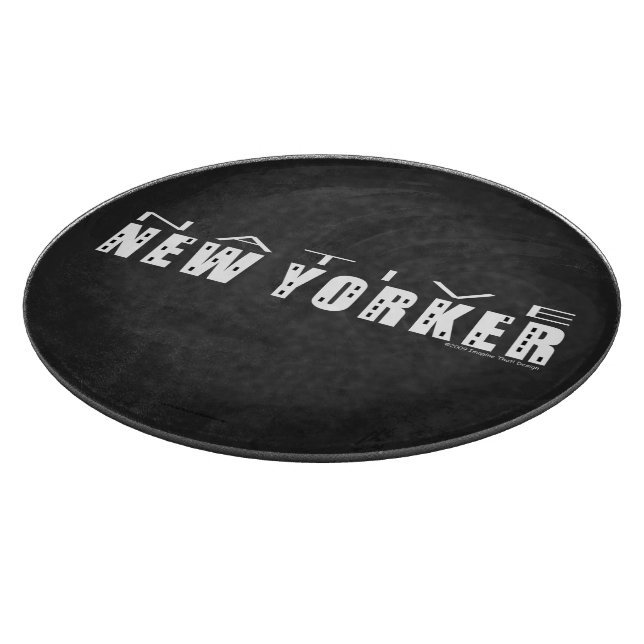 Native New Yorker black Cutting Board (Corner)