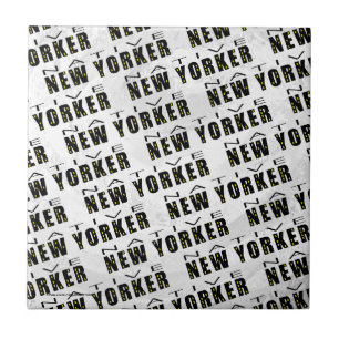 Native New Yorker Pattern Ceramic Tile
