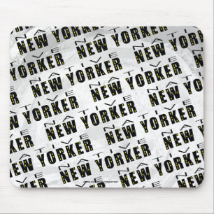 Native New Yorker Pattern Mouse Pad