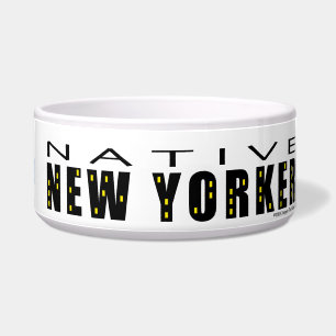 Native New Yorker Personal Pet Bowl