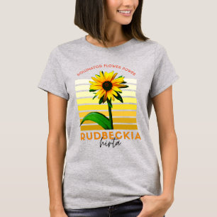 Native Plant Rudbeckia Hirta Black Eyed Susan T-Shirt