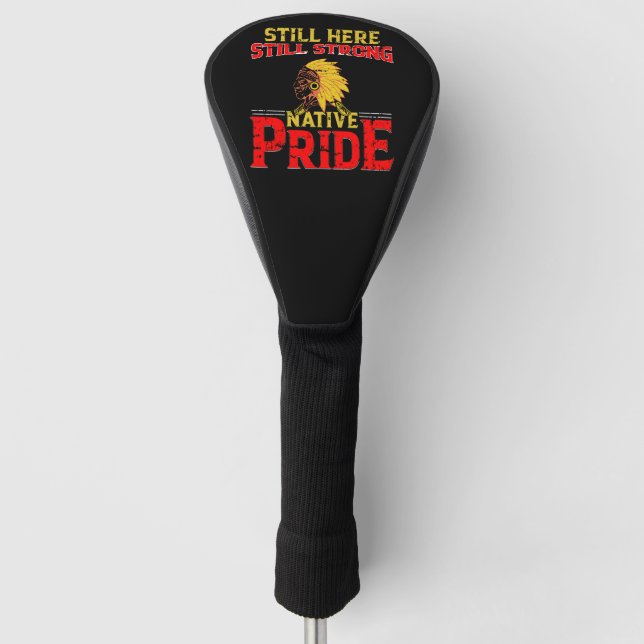 Native Pride Golf Head Cover (Front)