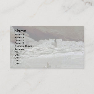 Native ruins, Arizona Business Card