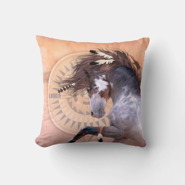 Native Spirit Designer Pillow (Front)