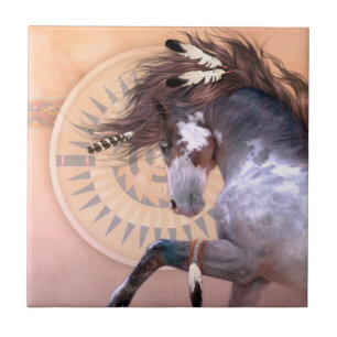 Native Spirit I Art Tile