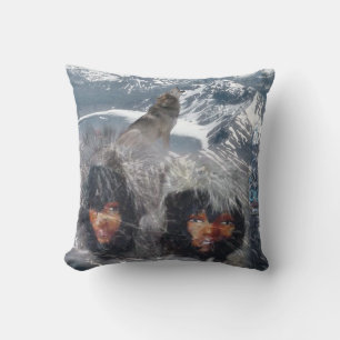 Native Spirit in Alaska Cushion