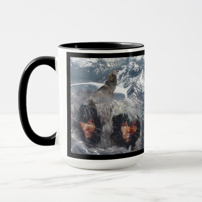 Native Spirit in Alaska Mug (Left)