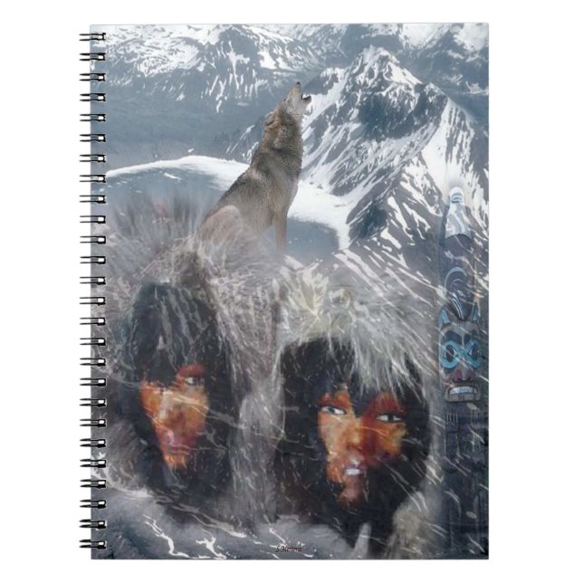 Native Spirit in Alaska Notebook (Front)