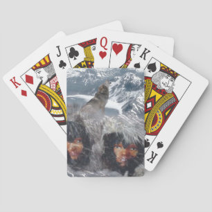 Native Spirit in Alaska Playing Cards