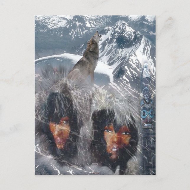 Native Spirit in Alaska Postcard (Front)