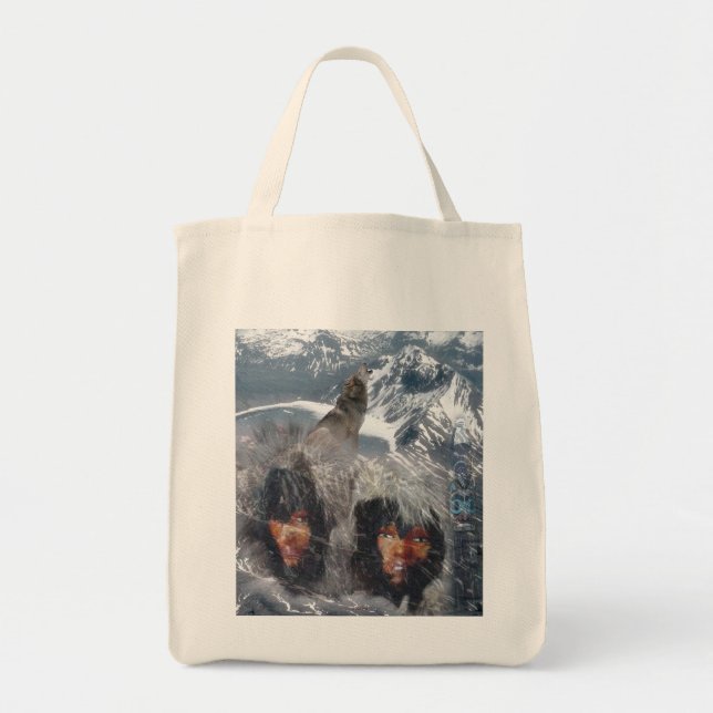 Native Spirit in Alaska Tote Bag (Front)