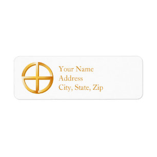 Native Spirituality 2.25" x 0.75" Return Address Label