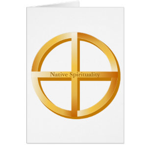 Native Spirituality 4" x 5.6" Greeting Card