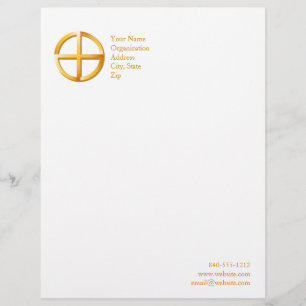 Native Spirituality 8.5" x 11" Letterhead