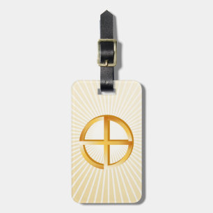 Native Spirituality Luggage Tag