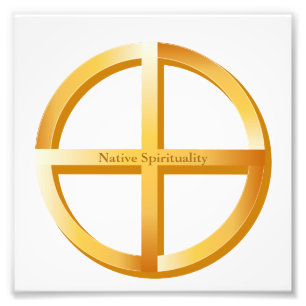 Native Spirituality Symbol Photo Print