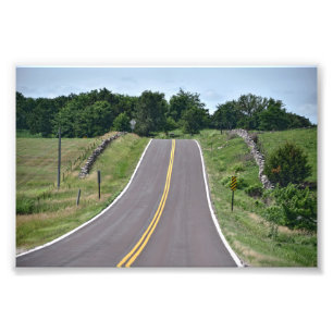 Native Stone Scenic Byway, Kansas Photo Print