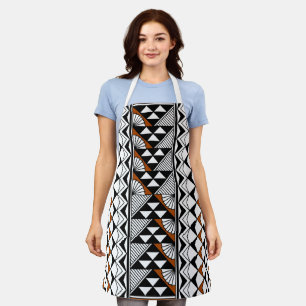 Native Sun and Rain in Rust Apron
