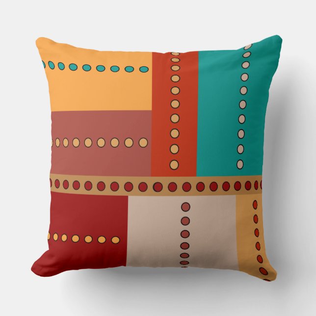 Native Sunshine Geometric Cushion (Front)