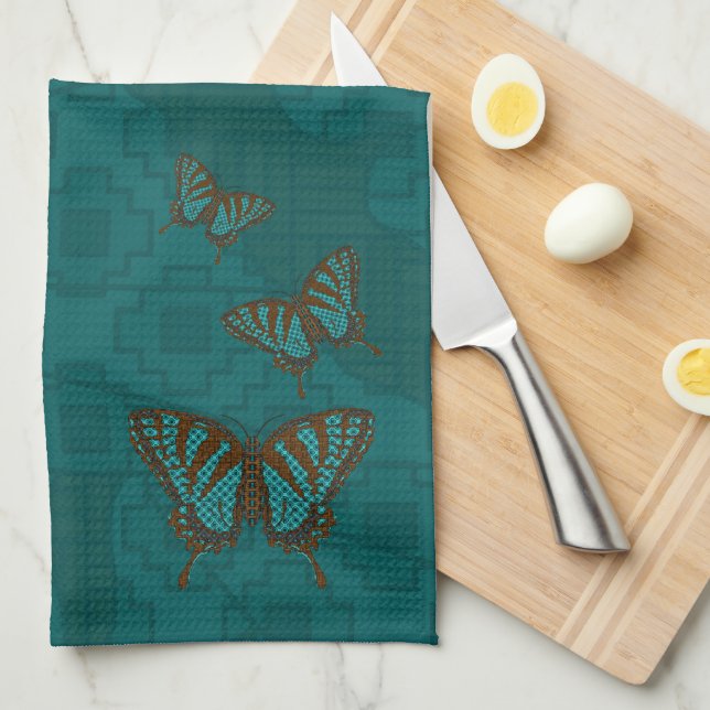 Native Swallowtail Hand Towel (Quarter Fold)