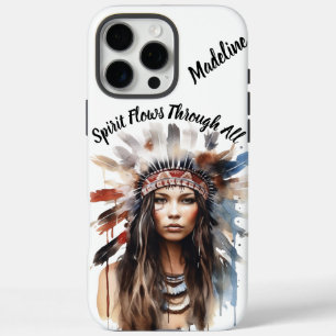Native Symbols Traditional Attire iPhone 16 Pro Max Case