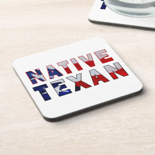 Native Texan Flag Coaster