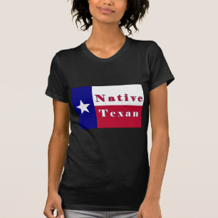 Native Texan Lone Star Flag T-Shirt
