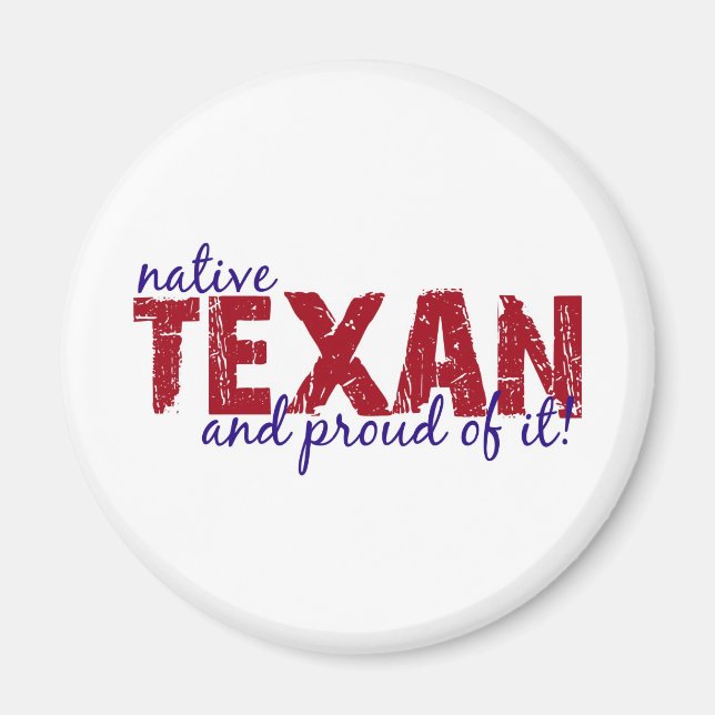 Native Texan Magnet (Front)