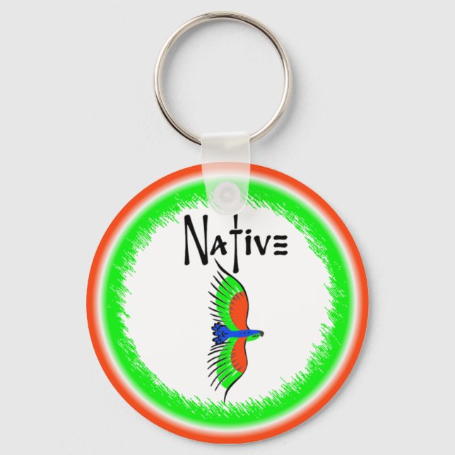 NATIVE THUNDERBIRD KEY RING (Front)