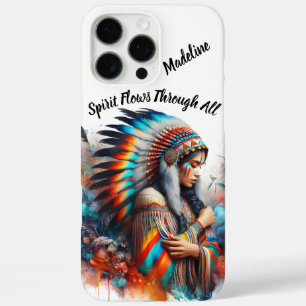 Native Traditional Attire iPhone 16 Pro Max Case