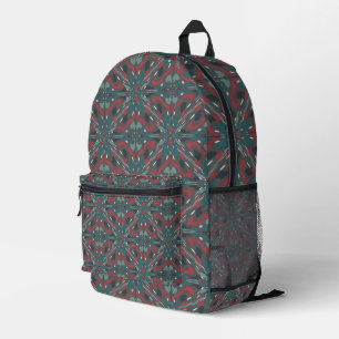 Native Tribal Southwestern Colours Pattern Printed Backpack